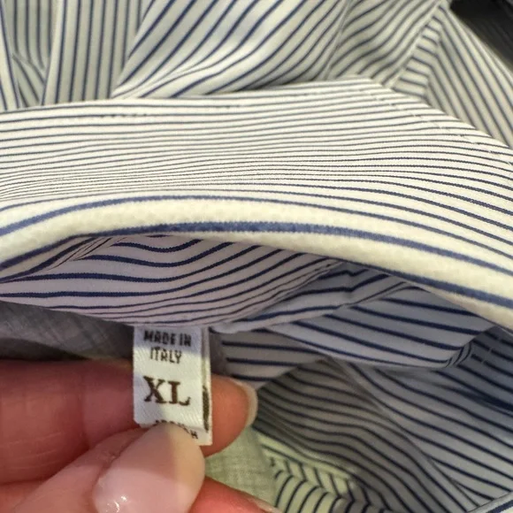 Bundle of 3 BRUNELLO CUCINELLI Basic Fit Shirts, Size XL FREE SHIPPING - Picture 5 of 9